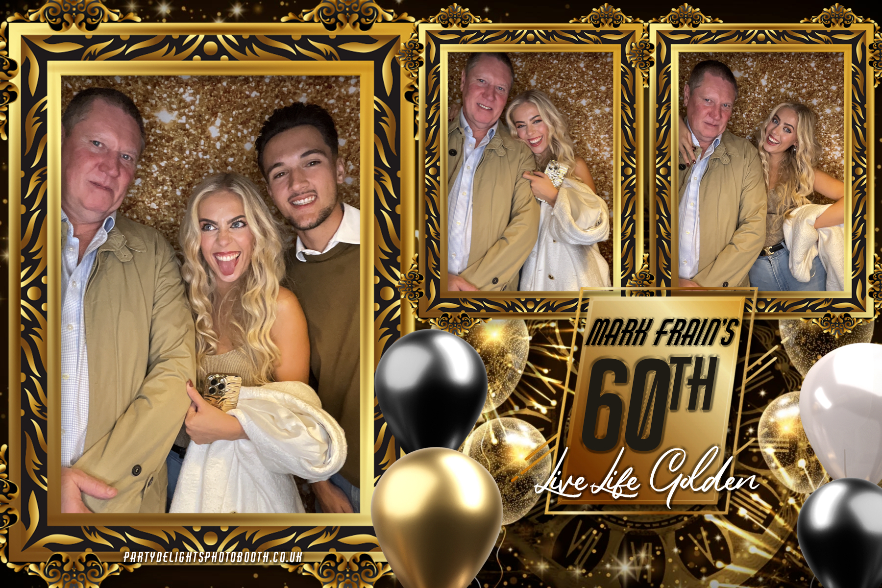 60th birthday party | View more photos from the event at gallery.partydelightsphotobooth.co.uk/u/PartyDelightsPhotoBooth/60th-birthday-party
