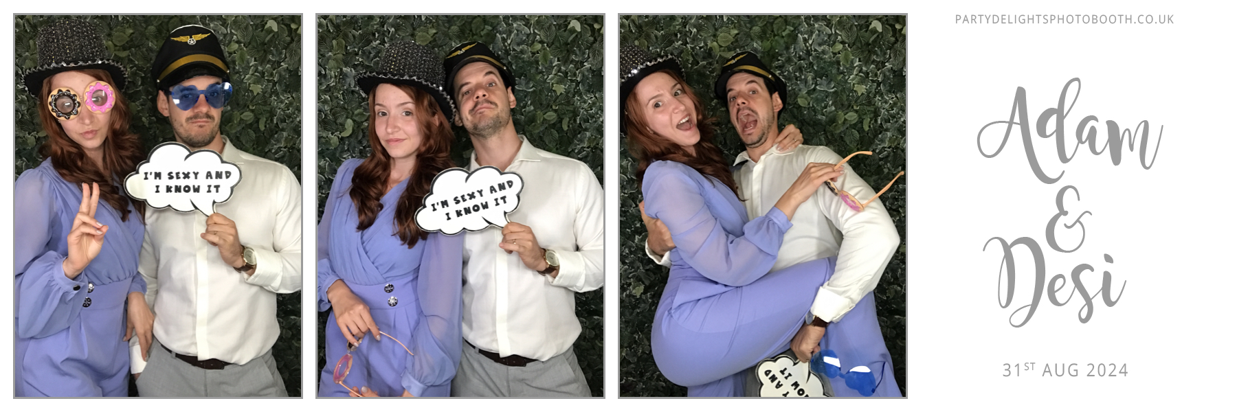 Adam & Desi's Wedding | View more photos from the event at gallery.partydelightsphotobooth.co.uk/u/PartyDelightsPhotoBooth/Adam-Desis-Wedding