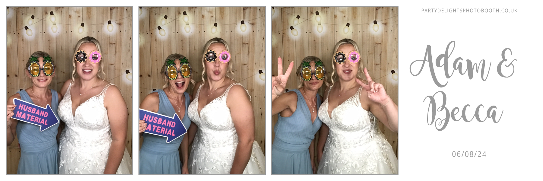Adam and Becca’s Wedding | View more photos from the event at gallery.partydelightsphotobooth.co.uk/u/PartyDelightsPhotoBooth/Adam-and-Becca’s-Wedding