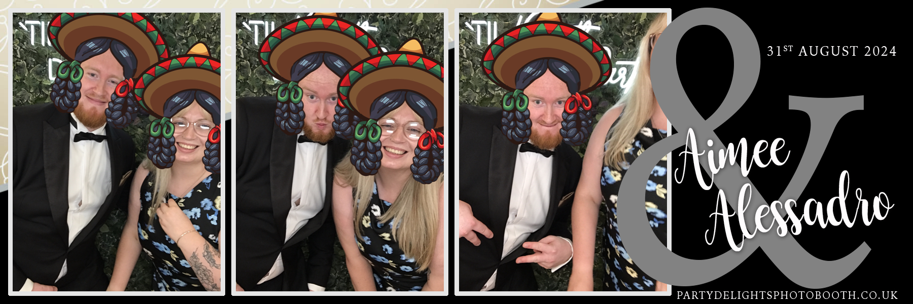 Aimee & Alex's Wedding | View more photos from the event at gallery.partydelightsphotobooth.co.uk/u/PartyDelightsPhotoBooth/Aimee-Alexs-Wedding