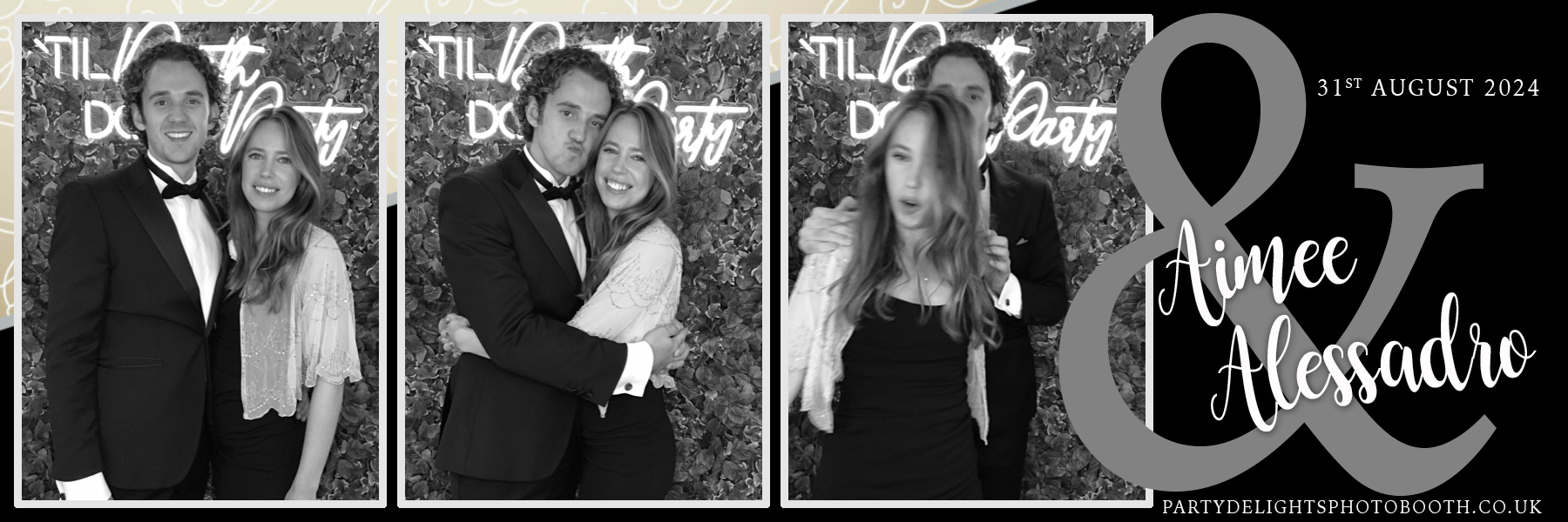 Aimee & Alex's Wedding | View more photos from the event at gallery.partydelightsphotobooth.co.uk/u/PartyDelightsPhotoBooth/Aimee-Alexs-Wedding