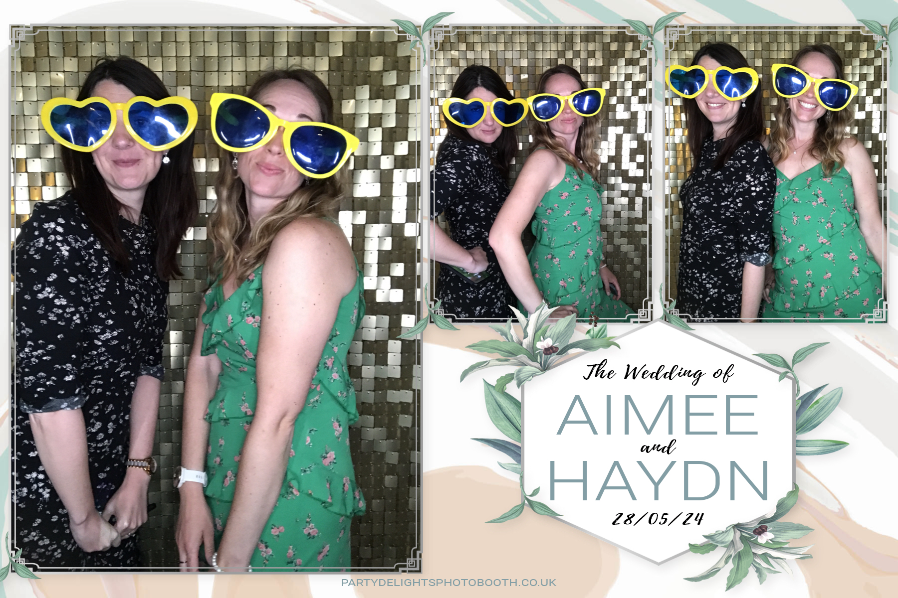 Aimee & Haydn's Wedding | View more photos from the event at gallery.partydelightsphotobooth.co.uk/u/PartyDelightsPhotoBooth/Aimee-Haydns-Wedding