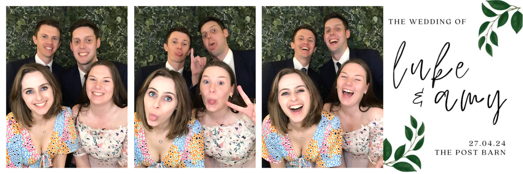 Amy and Luke's Wedding | View more photos from the event at gallery.partydelightsphotobooth.co.uk/u/PartyDelightsPhotoBooth/Amy-and-Lukes-Wedding
