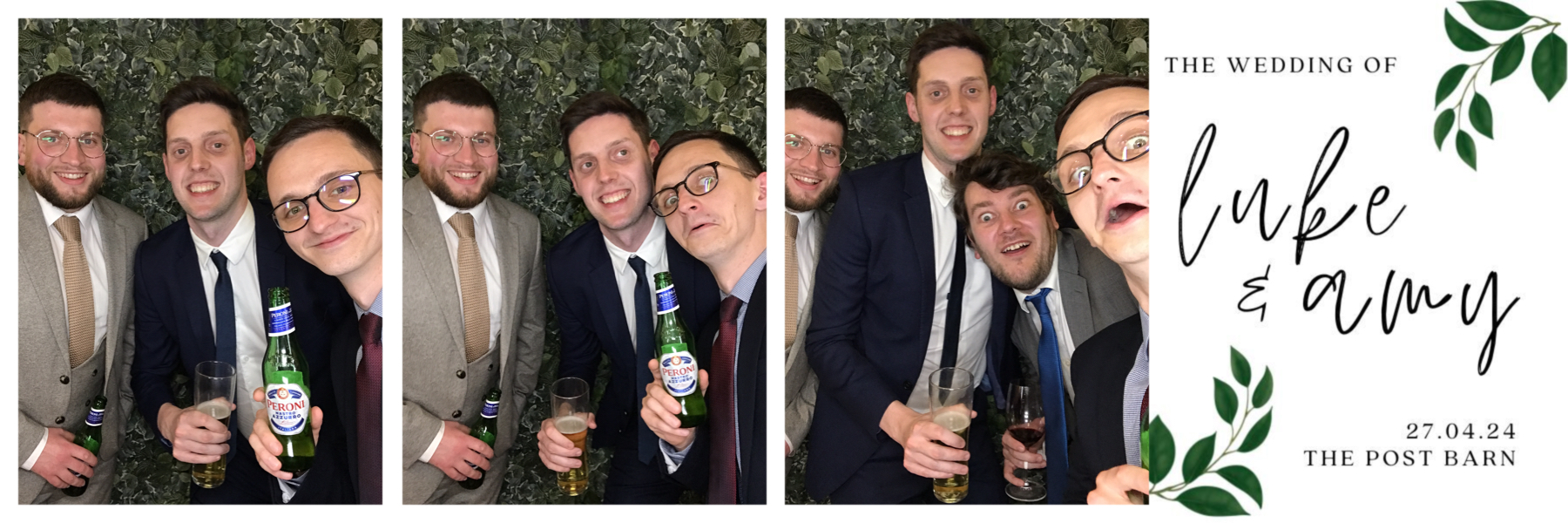 Amy and Luke's Wedding | View more photos from the event at gallery.partydelightsphotobooth.co.uk/u/PartyDelightsPhotoBooth/Amy-and-Lukes-Wedding