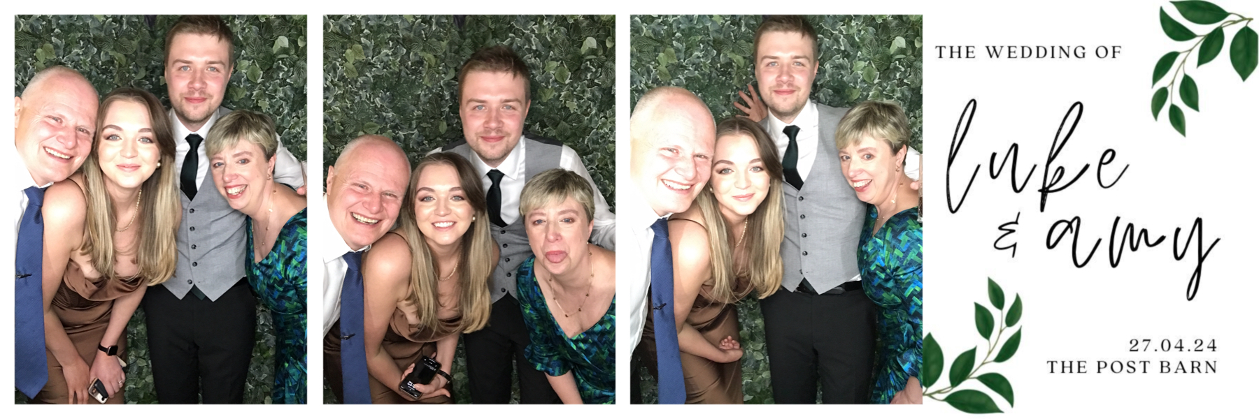 Amy and Luke's Wedding | View more photos from the event at gallery.partydelightsphotobooth.co.uk/u/PartyDelightsPhotoBooth/Amy-and-Lukes-Wedding