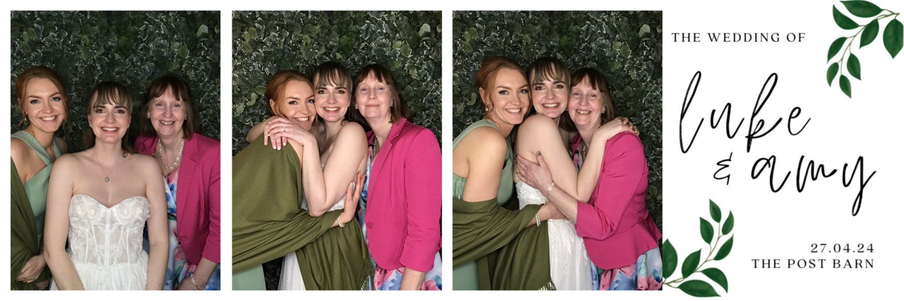 Amy and Luke's Wedding | View more photos from the event at gallery.partydelightsphotobooth.co.uk/u/PartyDelightsPhotoBooth/Amy-and-Lukes-Wedding