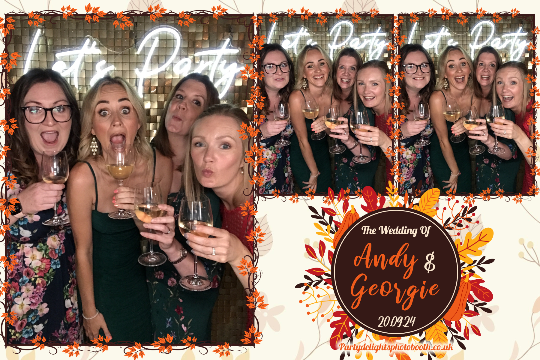 Andy & Georgie's Wedding | View more photos from the event at gallery.partydelightsphotobooth.co.uk/u/PartyDelightsPhotoBooth/Andy-Georgies-Wedding