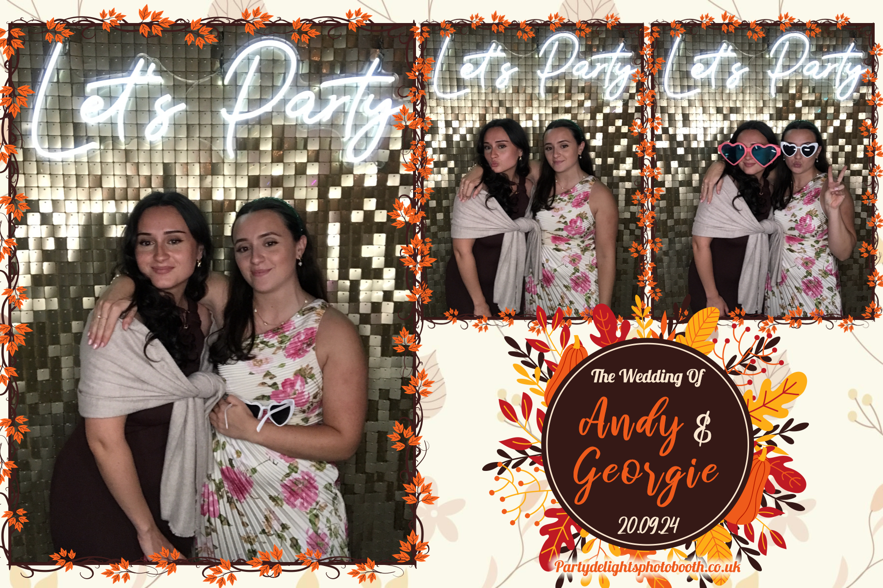 Andy & Georgie's Wedding | View more photos from the event at gallery.partydelightsphotobooth.co.uk/u/PartyDelightsPhotoBooth/Andy-Georgies-Wedding