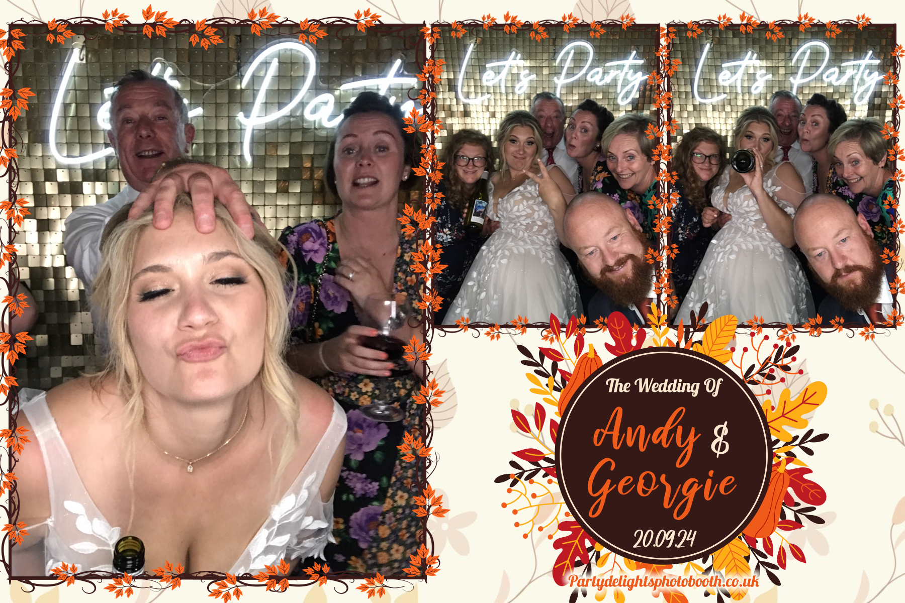 Andy & Georgie's Wedding | View more photos from the event at gallery.partydelightsphotobooth.co.uk/u/PartyDelightsPhotoBooth/Andy-Georgies-Wedding