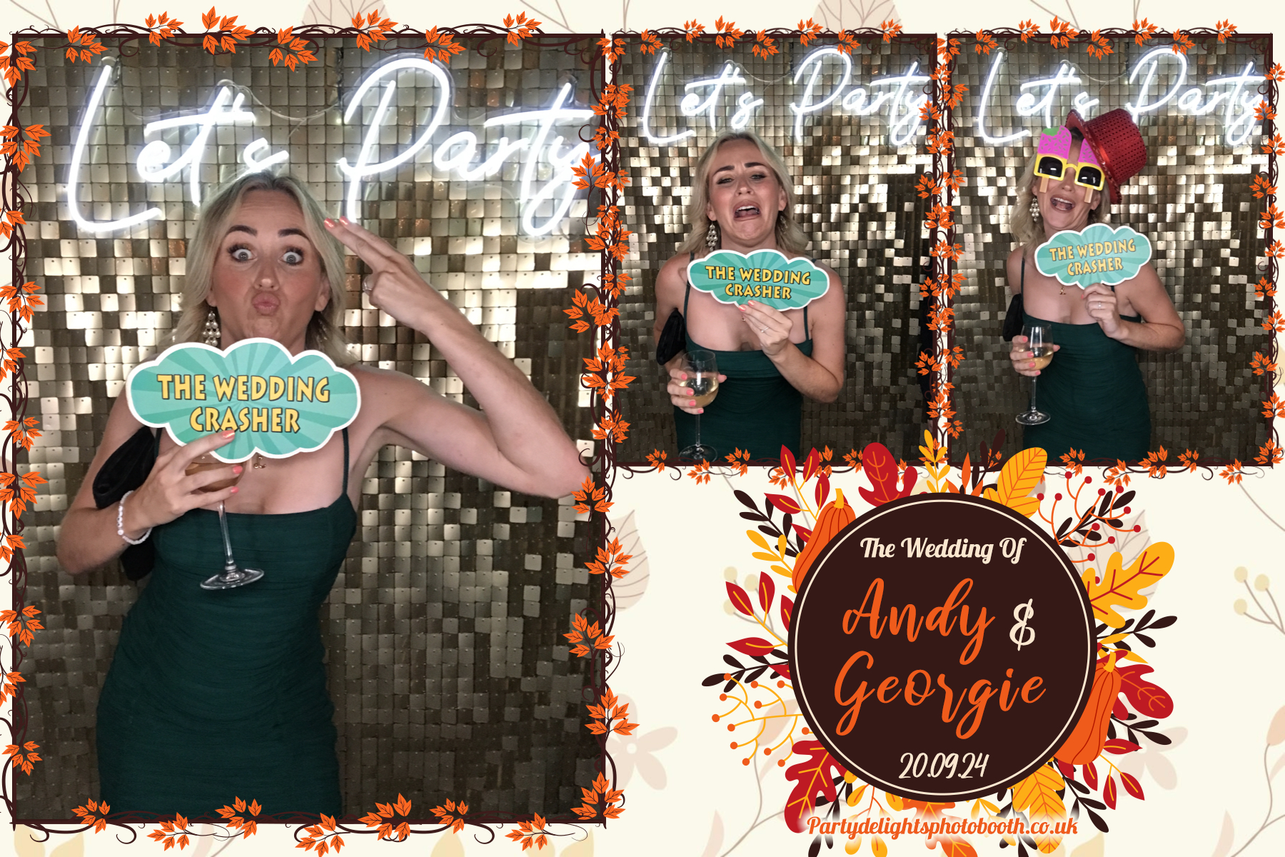 Andy & Georgie's Wedding | View more photos from the event at gallery.partydelightsphotobooth.co.uk/u/PartyDelightsPhotoBooth/Andy-Georgies-Wedding