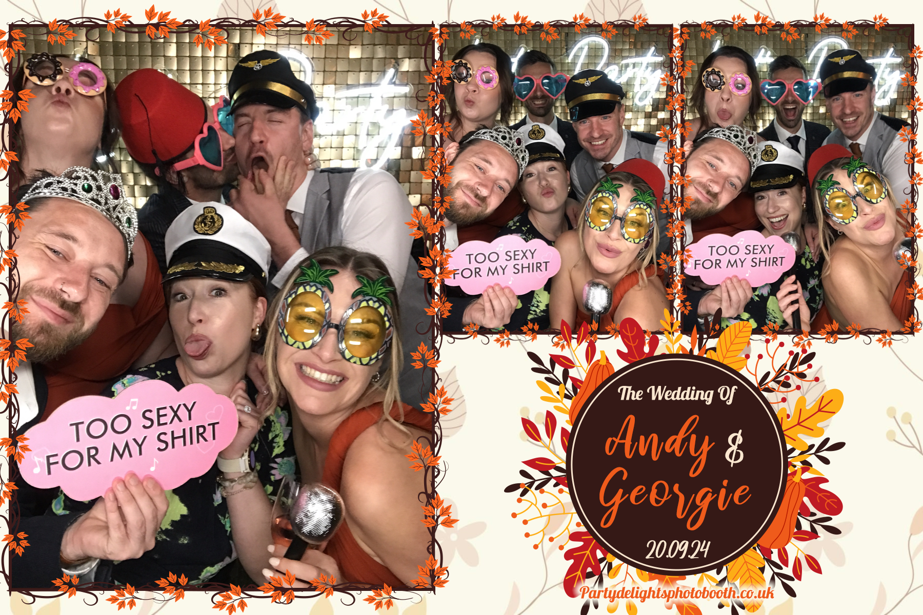 Andy & Georgie's Wedding | View more photos from the event at gallery.partydelightsphotobooth.co.uk/u/PartyDelightsPhotoBooth/Andy-Georgies-Wedding