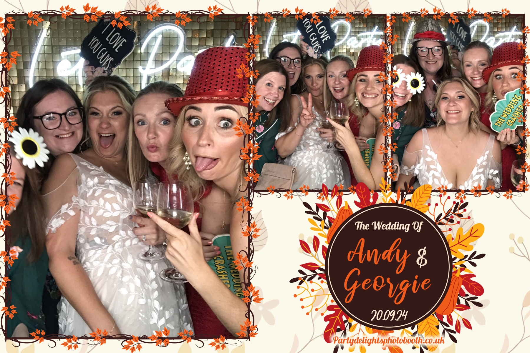 Andy & Georgie's Wedding | View more photos from the event at gallery.partydelightsphotobooth.co.uk/u/PartyDelightsPhotoBooth/Andy-Georgies-Wedding