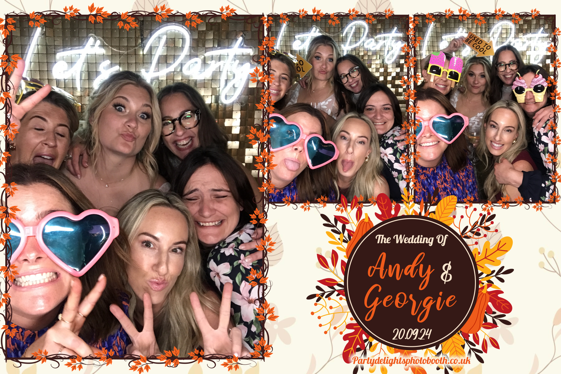 Andy & Georgie's Wedding | View more photos from the event at gallery.partydelightsphotobooth.co.uk/u/PartyDelightsPhotoBooth/Andy-Georgies-Wedding