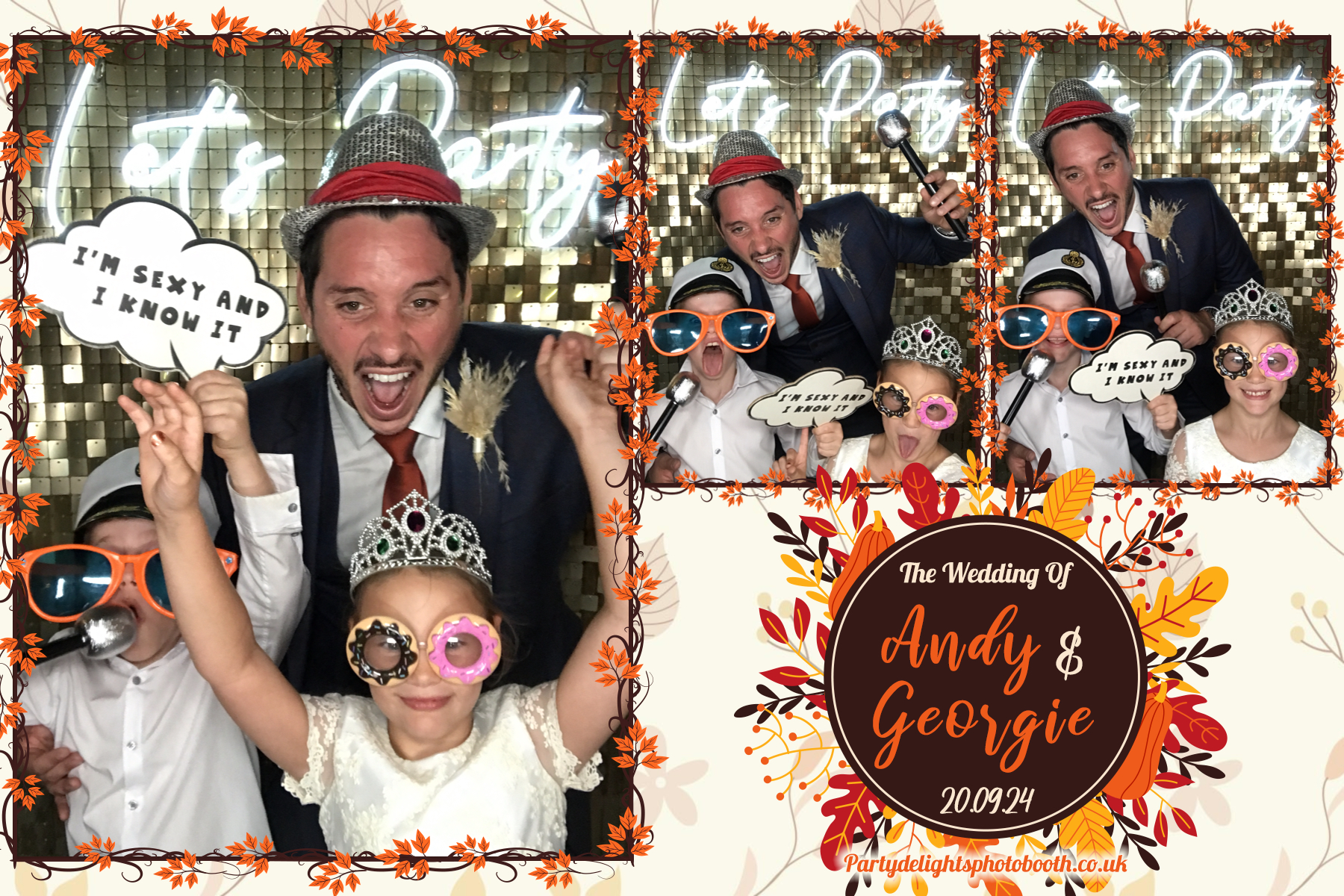 Andy & Georgie's Wedding | View more photos from the event at gallery.partydelightsphotobooth.co.uk/u/PartyDelightsPhotoBooth/Andy-Georgies-Wedding