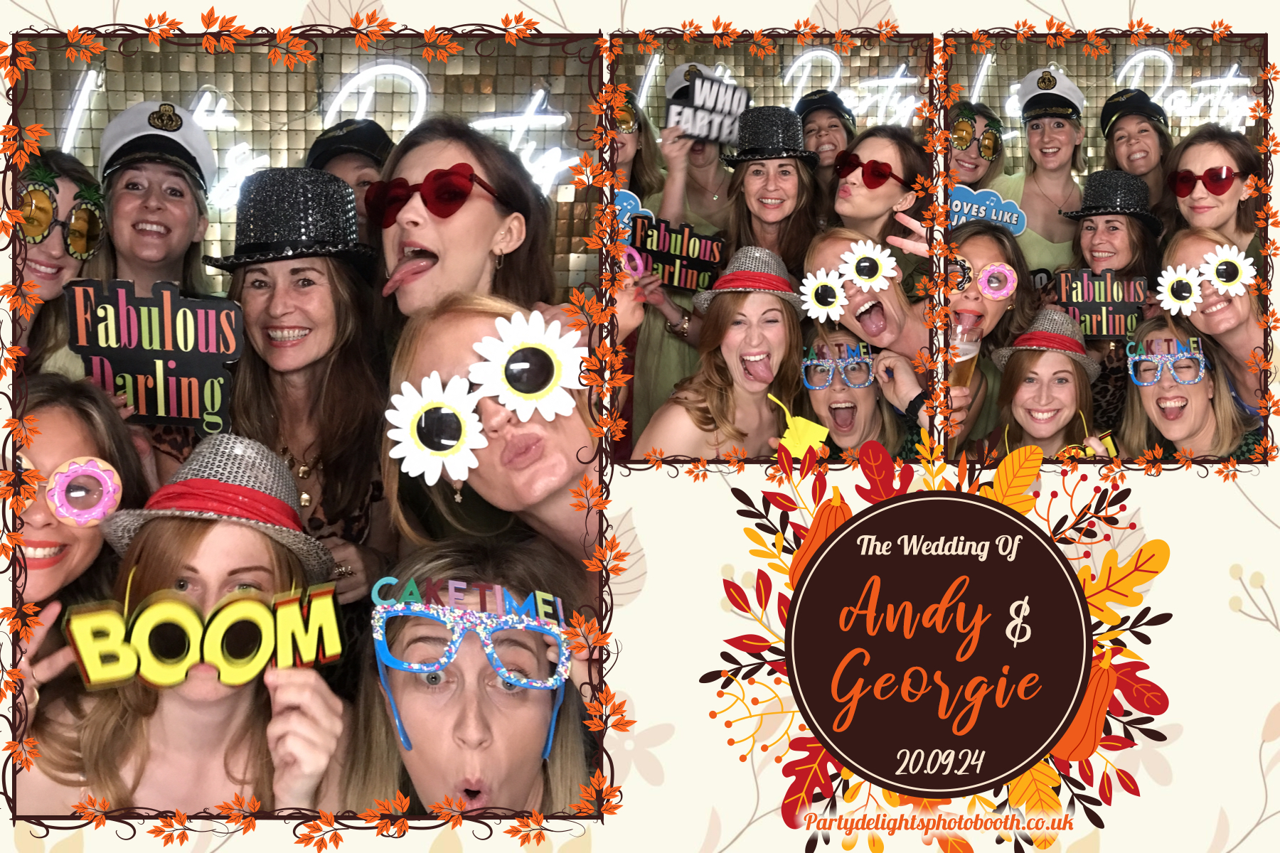 Andy & Georgie's Wedding | View more photos from the event at gallery.partydelightsphotobooth.co.uk/u/PartyDelightsPhotoBooth/Andy-Georgies-Wedding
