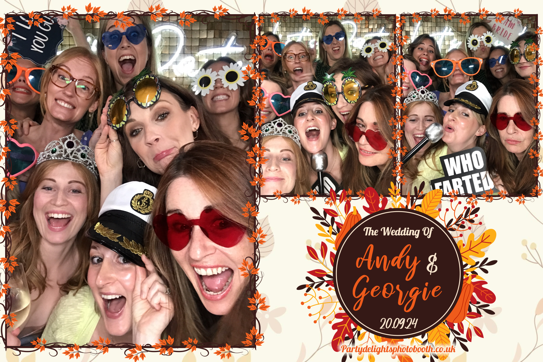 Andy & Georgie's Wedding | View more photos from the event at gallery.partydelightsphotobooth.co.uk/u/PartyDelightsPhotoBooth/Andy-Georgies-Wedding