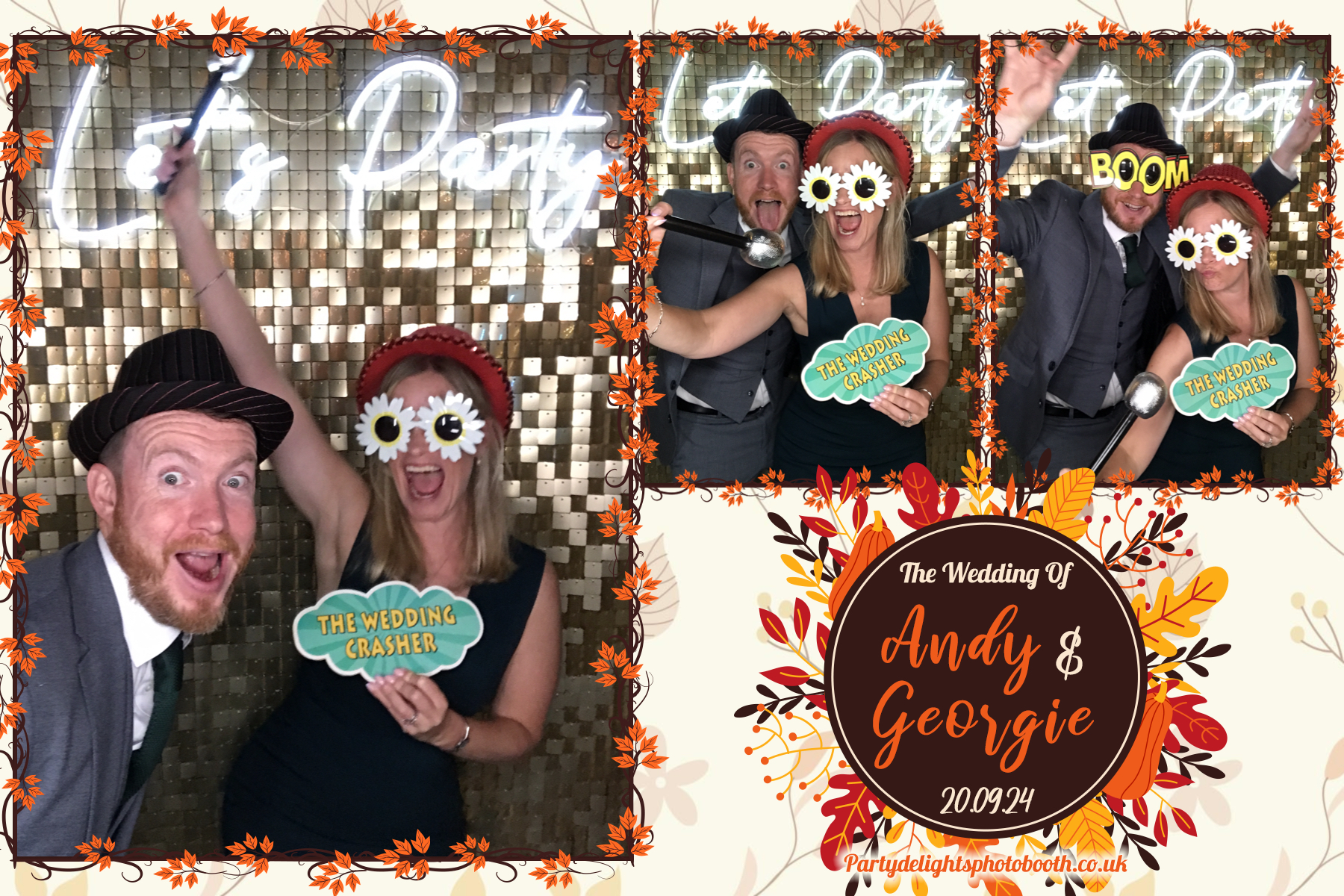 Andy & Georgie's Wedding | View more photos from the event at gallery.partydelightsphotobooth.co.uk/u/PartyDelightsPhotoBooth/Andy-Georgies-Wedding