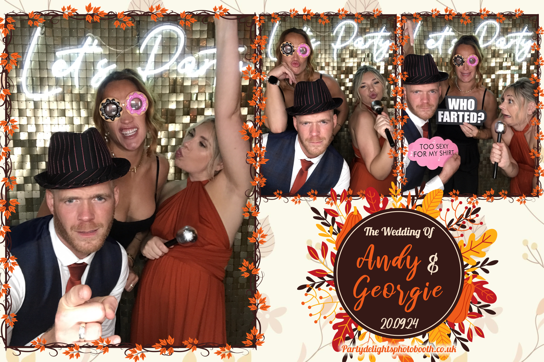 Andy & Georgie's Wedding | View more photos from the event at gallery.partydelightsphotobooth.co.uk/u/PartyDelightsPhotoBooth/Andy-Georgies-Wedding