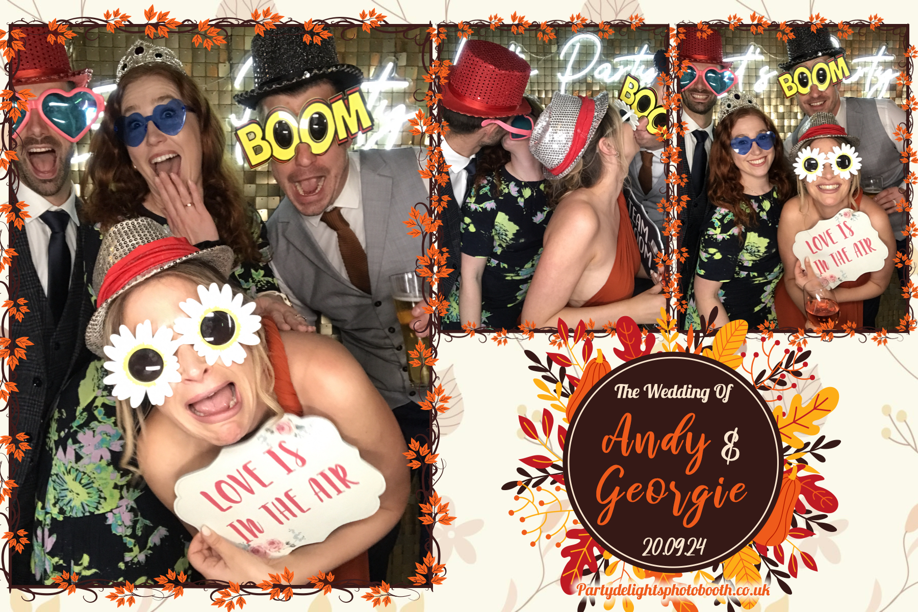 Andy & Georgie's Wedding | View more photos from the event at gallery.partydelightsphotobooth.co.uk/u/PartyDelightsPhotoBooth/Andy-Georgies-Wedding