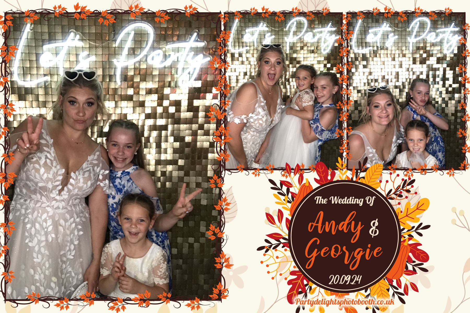 Andy & Georgie's Wedding | View more photos from the event at gallery.partydelightsphotobooth.co.uk/u/PartyDelightsPhotoBooth/Andy-Georgies-Wedding