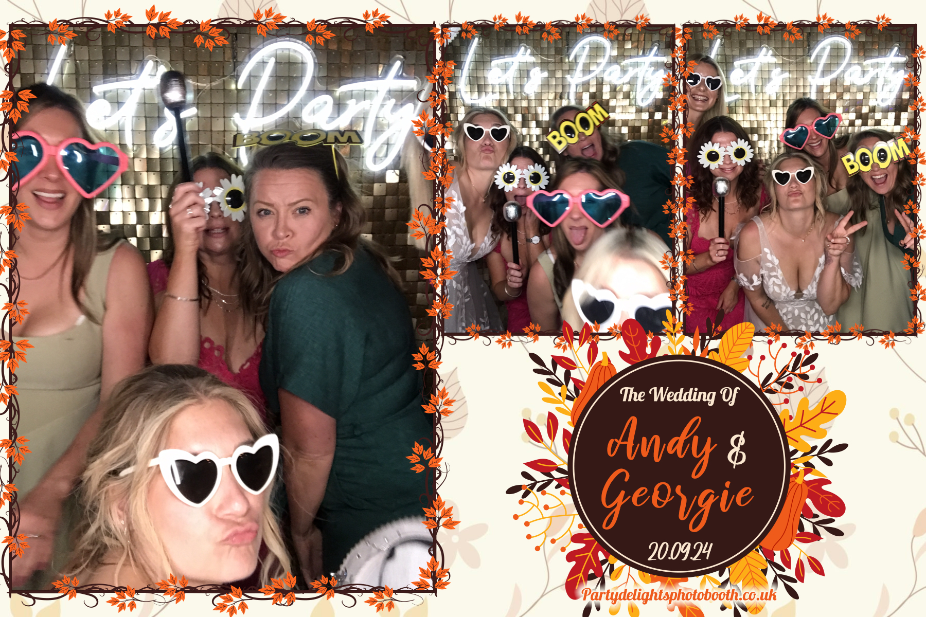 Andy & Georgie's Wedding | View more photos from the event at gallery.partydelightsphotobooth.co.uk/u/PartyDelightsPhotoBooth/Andy-Georgies-Wedding