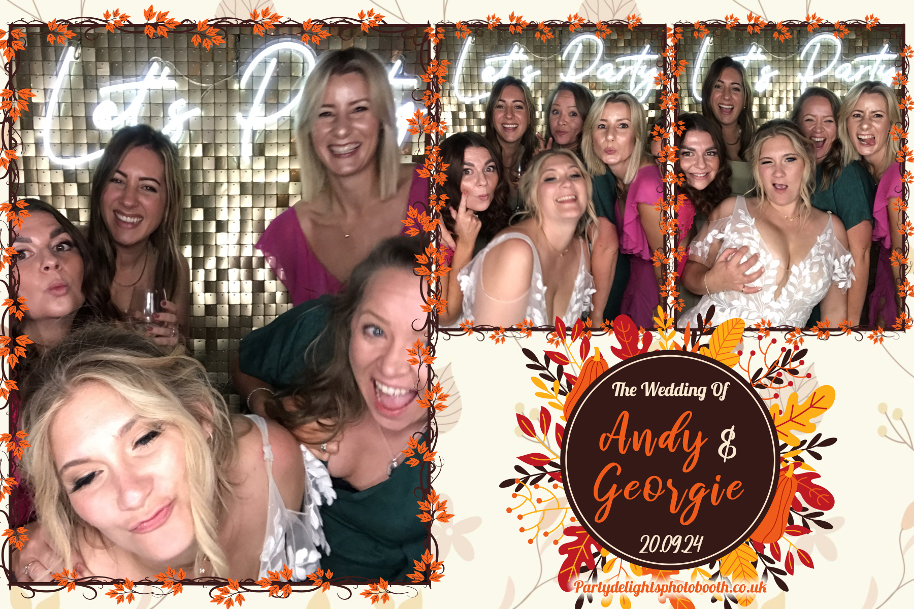Andy & Georgie's Wedding | View more photos from the event at gallery.partydelightsphotobooth.co.uk/u/PartyDelightsPhotoBooth/Andy-Georgies-Wedding