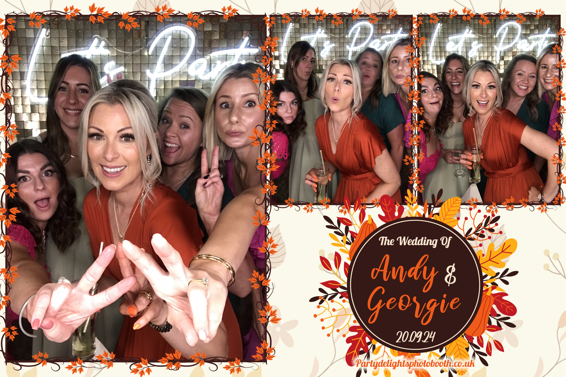 Andy & Georgie's Wedding | View more photos from the event at gallery.partydelightsphotobooth.co.uk/u/PartyDelightsPhotoBooth/Andy-Georgies-Wedding