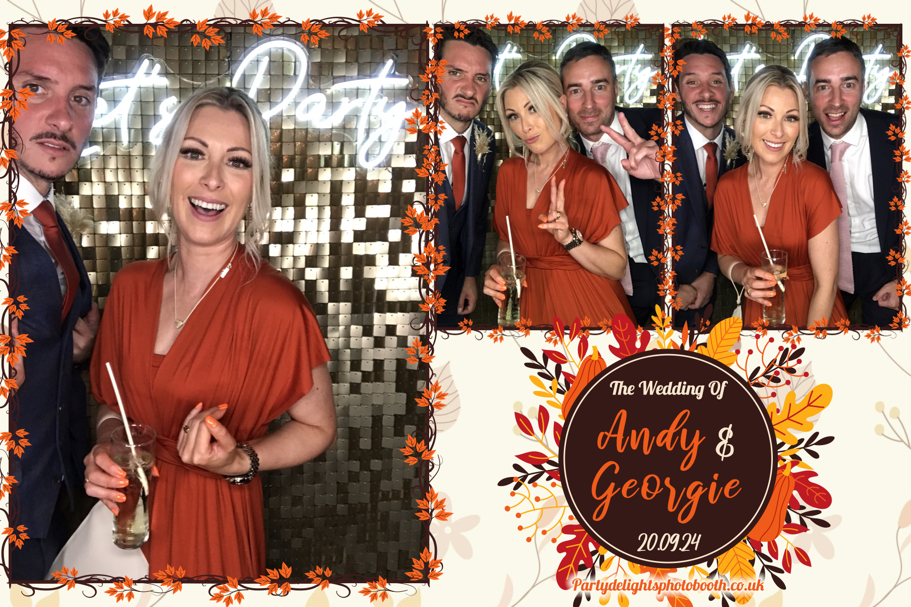 Andy & Georgie's Wedding | View more photos from the event at gallery.partydelightsphotobooth.co.uk/u/PartyDelightsPhotoBooth/Andy-Georgies-Wedding