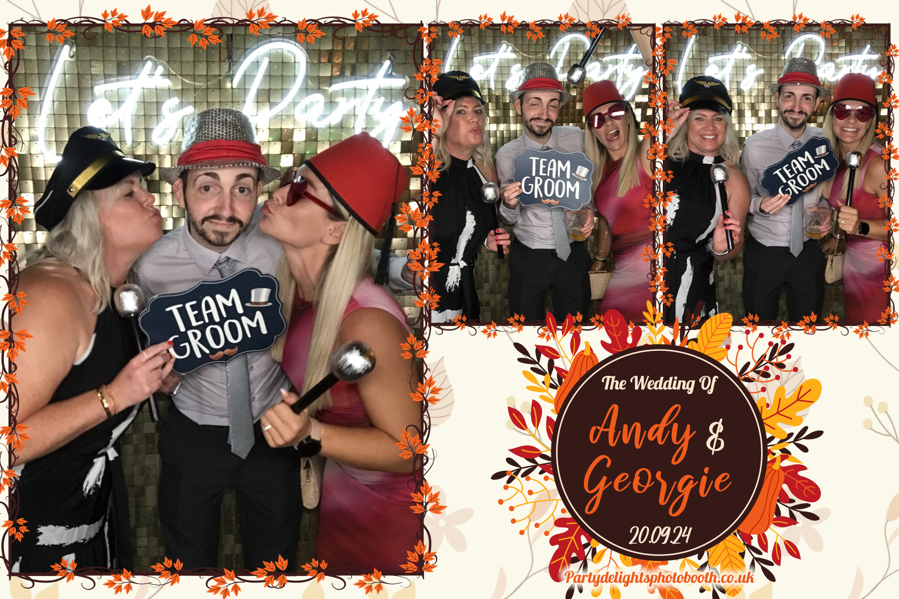 Andy & Georgie's Wedding | View more photos from the event at gallery.partydelightsphotobooth.co.uk/u/PartyDelightsPhotoBooth/Andy-Georgies-Wedding