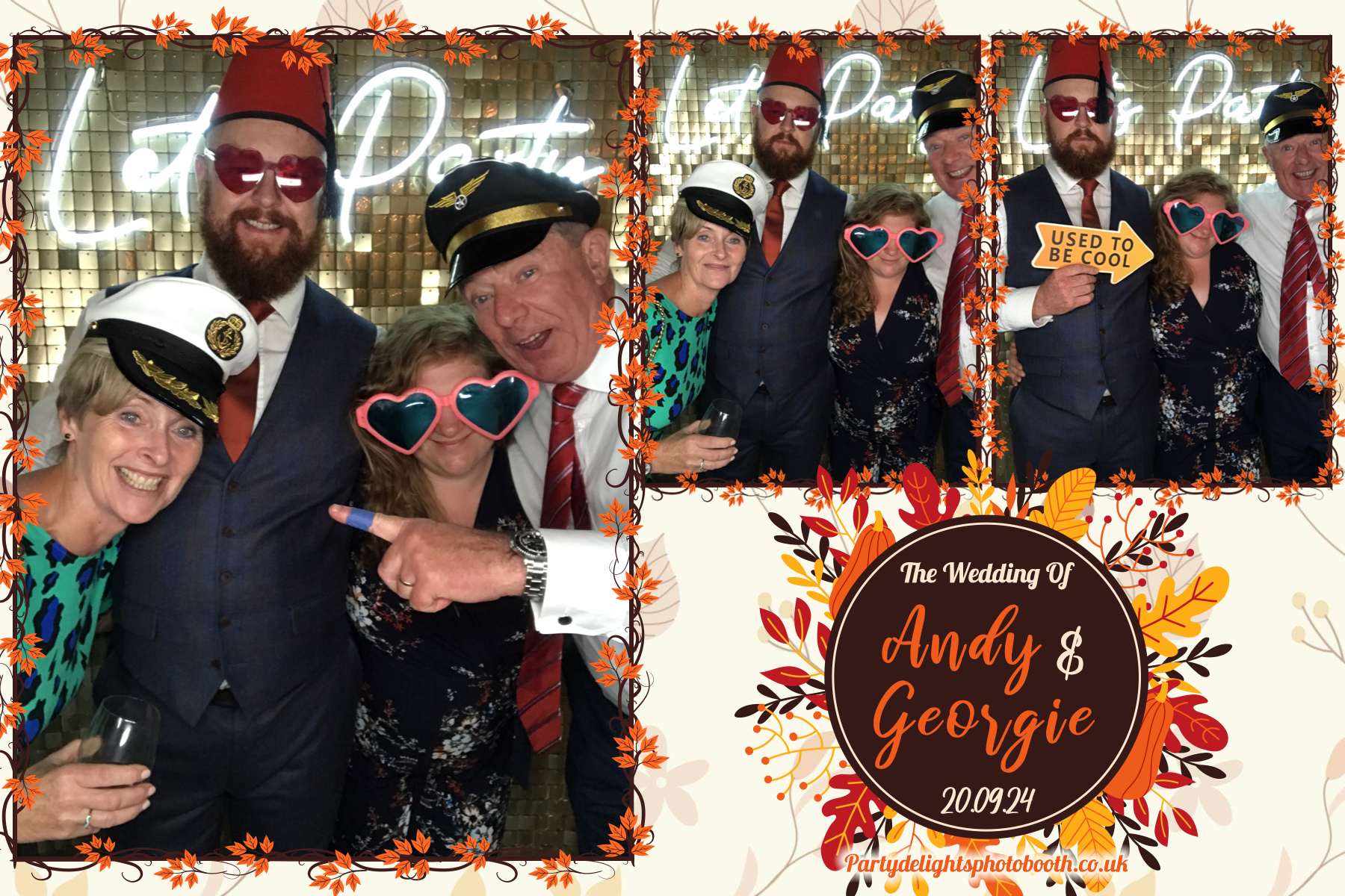 Andy & Georgie's Wedding | View more photos from the event at gallery.partydelightsphotobooth.co.uk/u/PartyDelightsPhotoBooth/Andy-Georgies-Wedding
