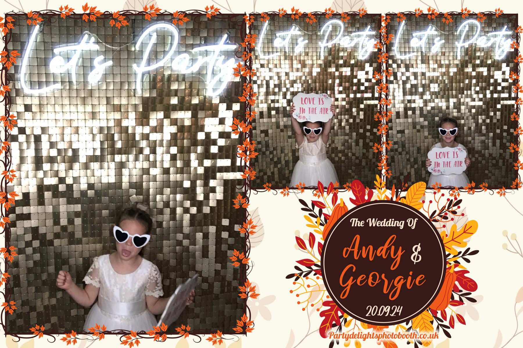 Andy & Georgie's Wedding | View more photos from the event at gallery.partydelightsphotobooth.co.uk/u/PartyDelightsPhotoBooth/Andy-Georgies-Wedding