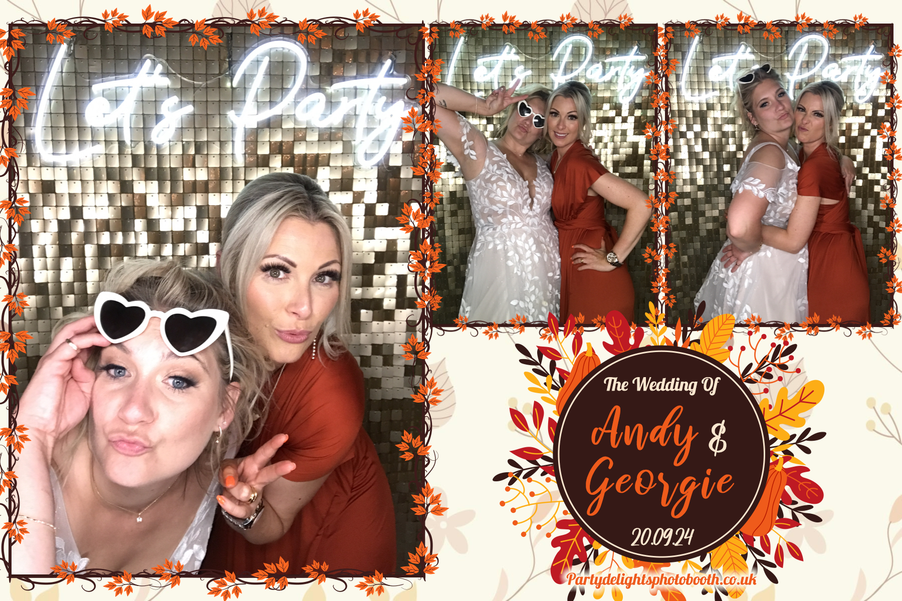 Andy & Georgie's Wedding | View more photos from the event at gallery.partydelightsphotobooth.co.uk/u/PartyDelightsPhotoBooth/Andy-Georgies-Wedding
