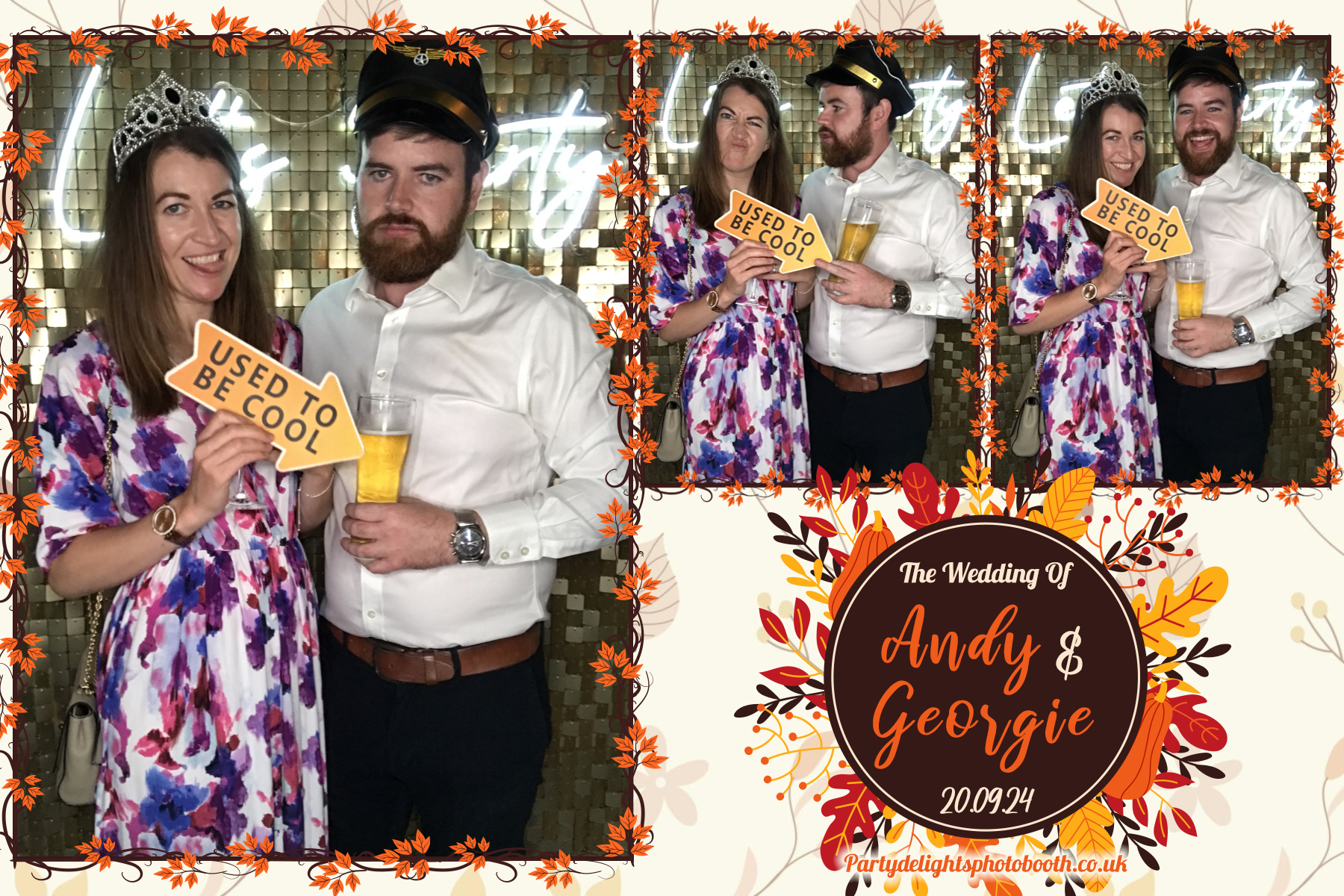 Andy & Georgie's Wedding | View more photos from the event at gallery.partydelightsphotobooth.co.uk/u/PartyDelightsPhotoBooth/Andy-Georgies-Wedding