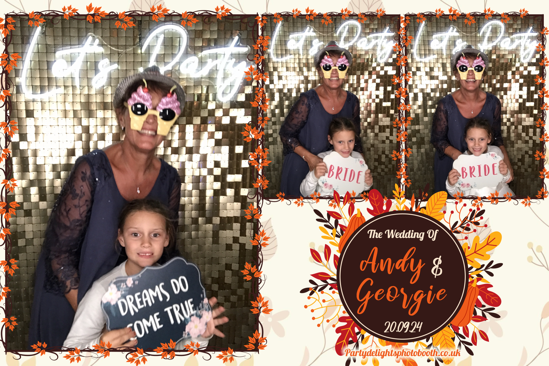 Andy & Georgie's Wedding | View more photos from the event at gallery.partydelightsphotobooth.co.uk/u/PartyDelightsPhotoBooth/Andy-Georgies-Wedding