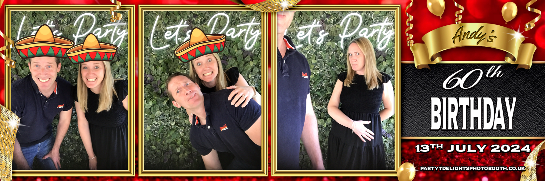 Andy's 60th birthday celebration | View more photos from the event at gallery.partydelightsphotobooth.co.uk/u/PartyDelightsPhotoBooth/Andys-60th-birthday-celebration
