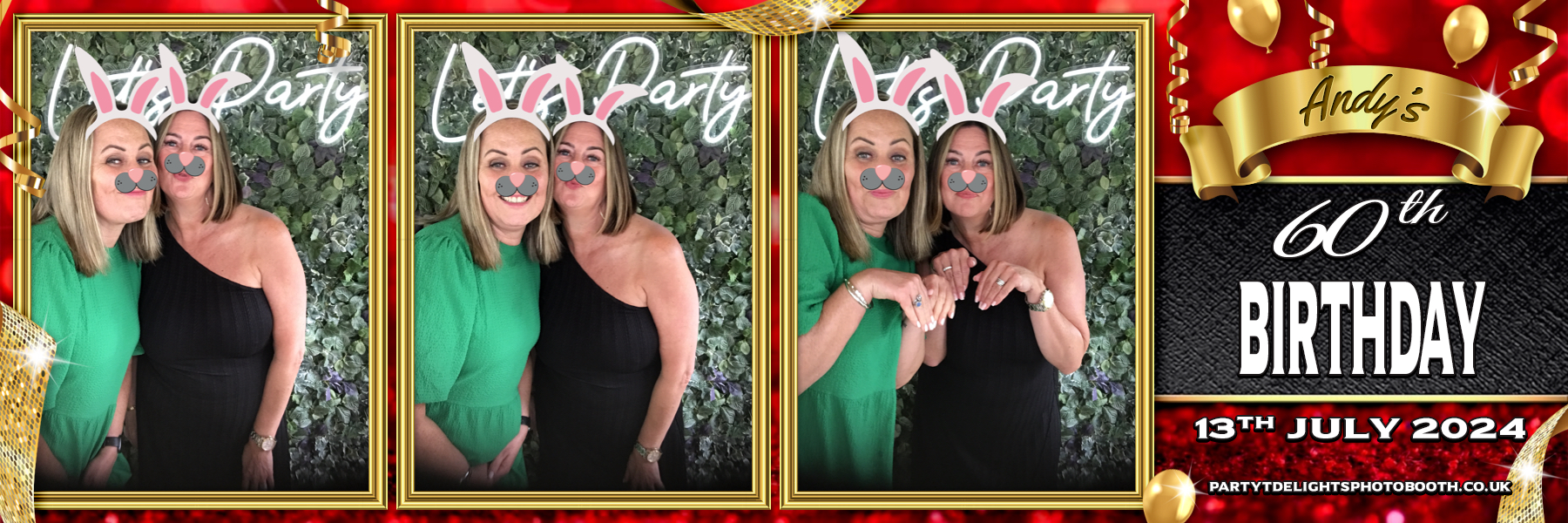 Andy's 60th birthday celebration | View more photos from the event at gallery.partydelightsphotobooth.co.uk/u/PartyDelightsPhotoBooth/Andys-60th-birthday-celebration