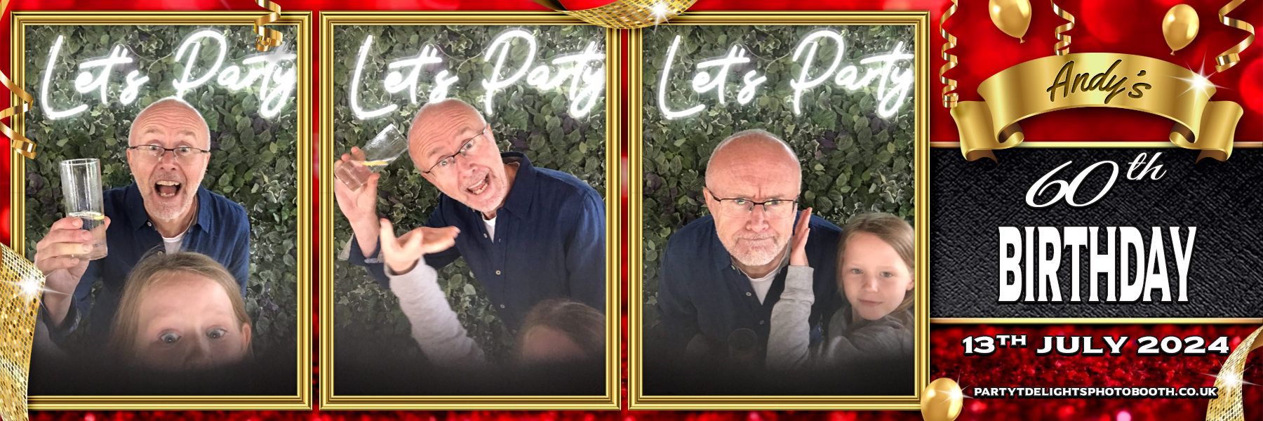 Andy's 60th birthday celebration | View more photos from the event at gallery.partydelightsphotobooth.co.uk/u/PartyDelightsPhotoBooth/Andys-60th-birthday-celebration