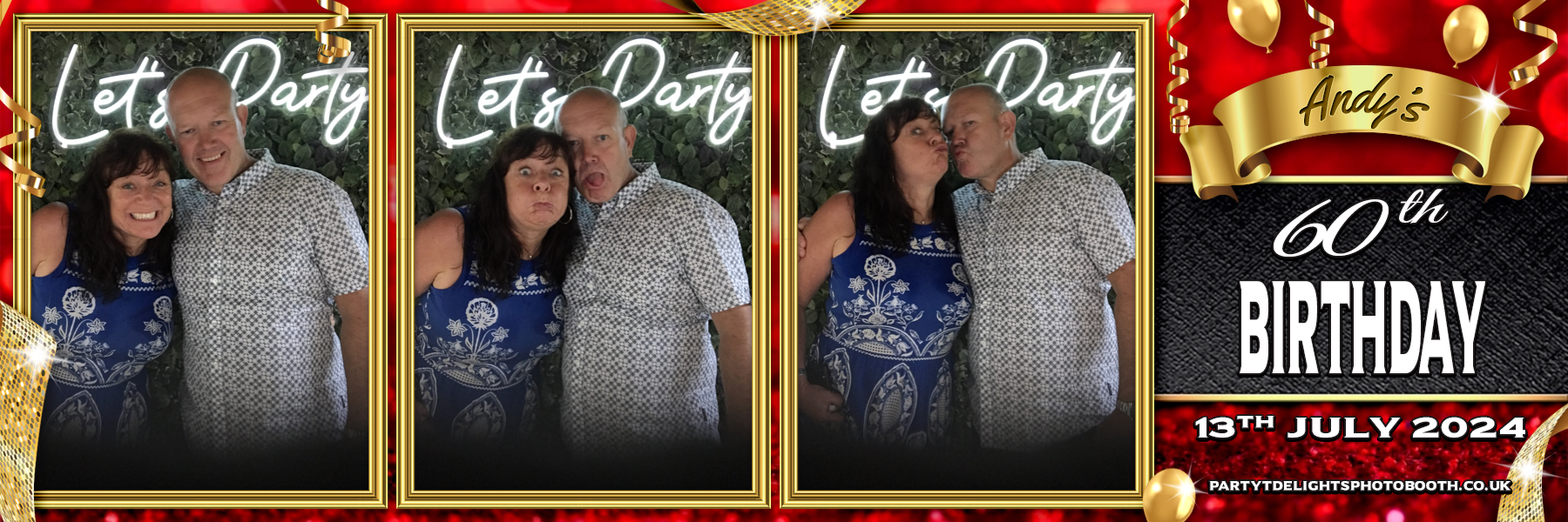 Andy's 60th birthday celebration | View more photos from the event at gallery.partydelightsphotobooth.co.uk/u/PartyDelightsPhotoBooth/Andys-60th-birthday-celebration