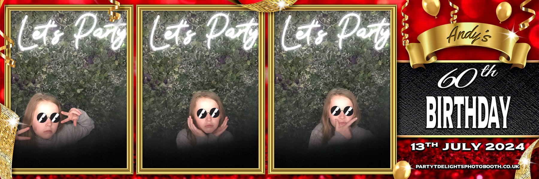 Andy's 60th birthday celebration | View more photos from the event at gallery.partydelightsphotobooth.co.uk/u/PartyDelightsPhotoBooth/Andys-60th-birthday-celebration
