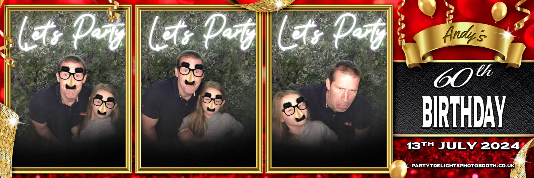 Andy's 60th birthday celebration | View more photos from the event at gallery.partydelightsphotobooth.co.uk/u/PartyDelightsPhotoBooth/Andys-60th-birthday-celebration