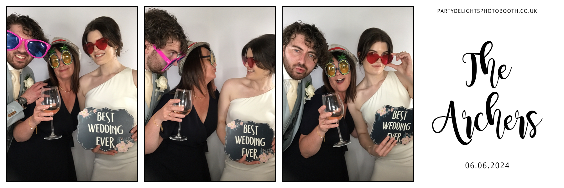 Archer Wedding | View more photos from the event at gallery.partydelightsphotobooth.co.uk/u/PartyDelightsPhotoBooth/Archer-Wedding