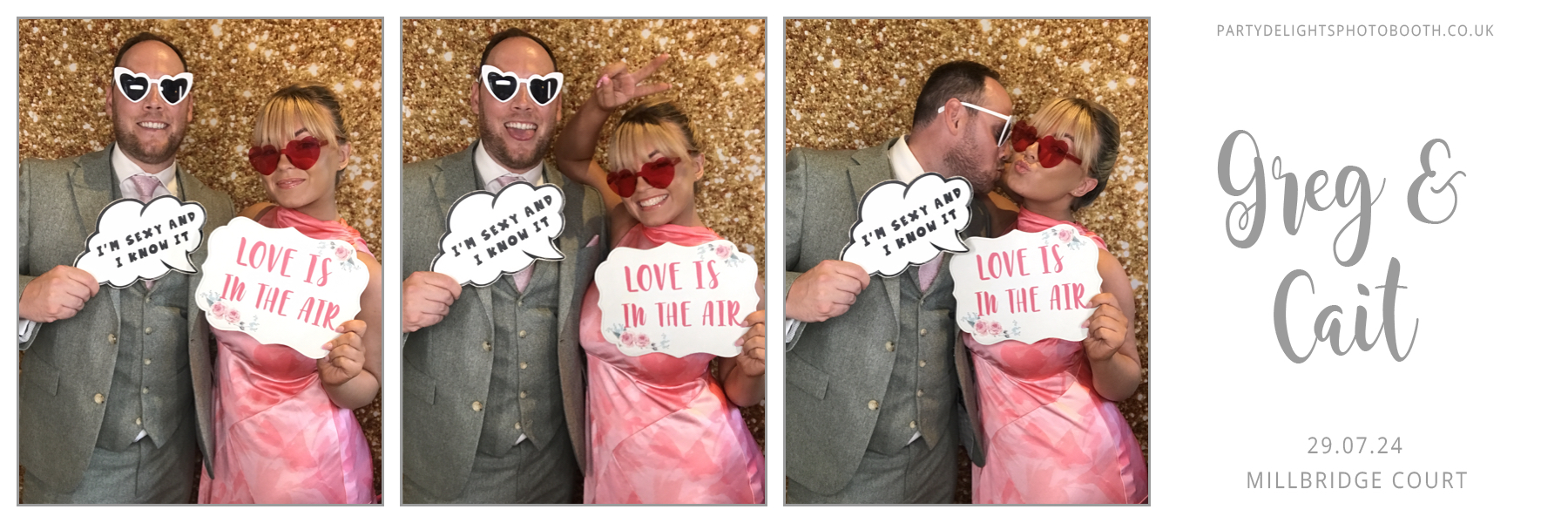 Cait and Greg's Wedding | View more photos from the event at gallery.partydelightsphotobooth.co.uk/u/PartyDelightsPhotoBooth/Cait-and-Gregs-Wedding