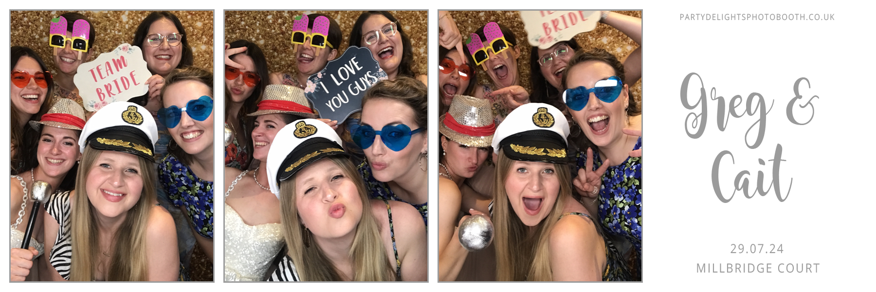 Cait and Greg's Wedding | View more photos from the event at gallery.partydelightsphotobooth.co.uk/u/PartyDelightsPhotoBooth/Cait-and-Gregs-Wedding