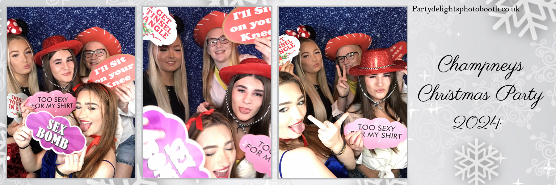 Champneys Christmas Party 2024 | View more photos from the event at gallery.partydelightsphotobooth.co.uk/u/PartyDelightsPhotoBooth/Champneys-Christmas-Party-2024