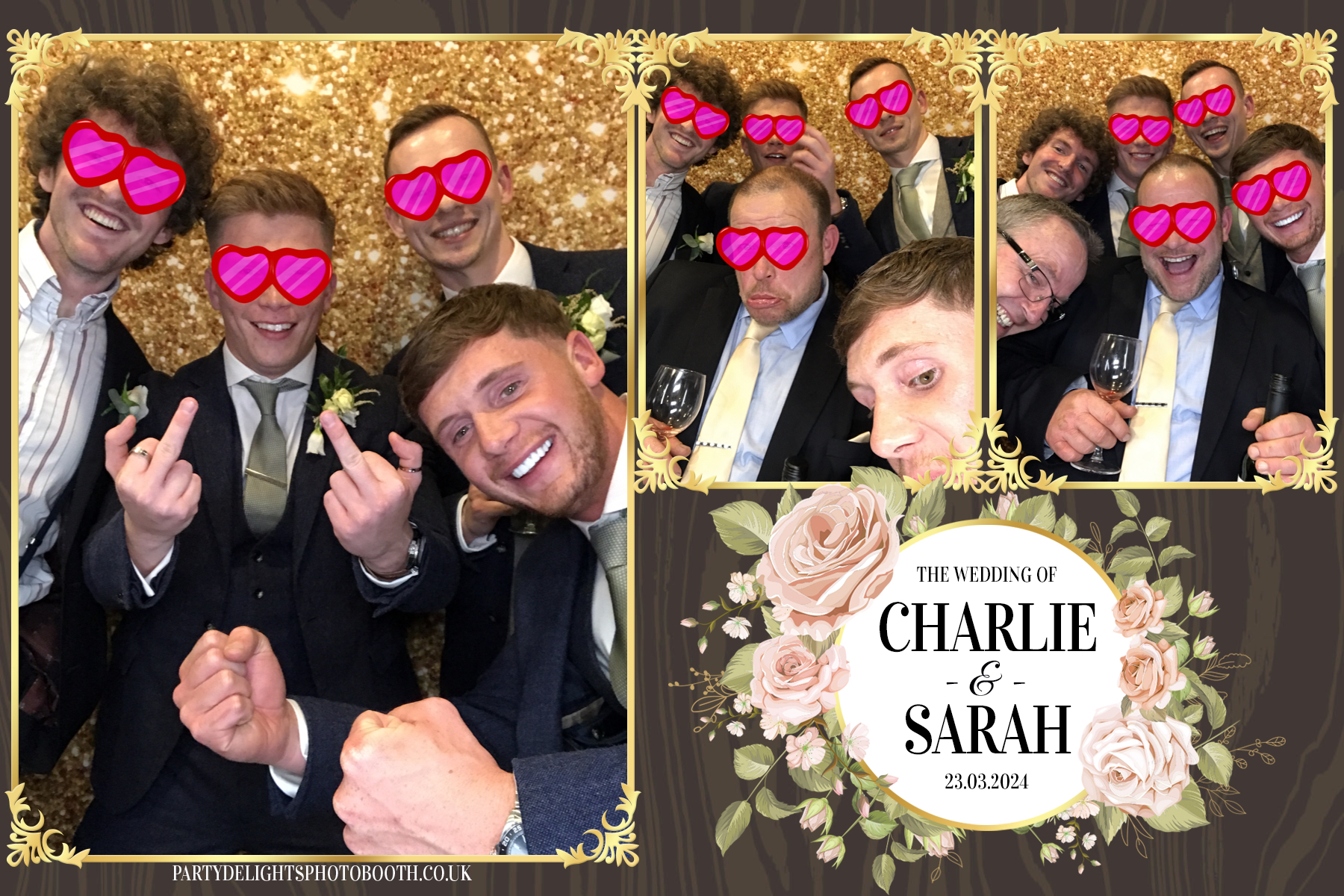 Charlie and Sarah’s Wedding | View more photos from the event at gallery.partydelightsphotobooth.co.uk/u/PartyDelightsPhotoBooth/Charlie-and-Sarah’s-Wedding