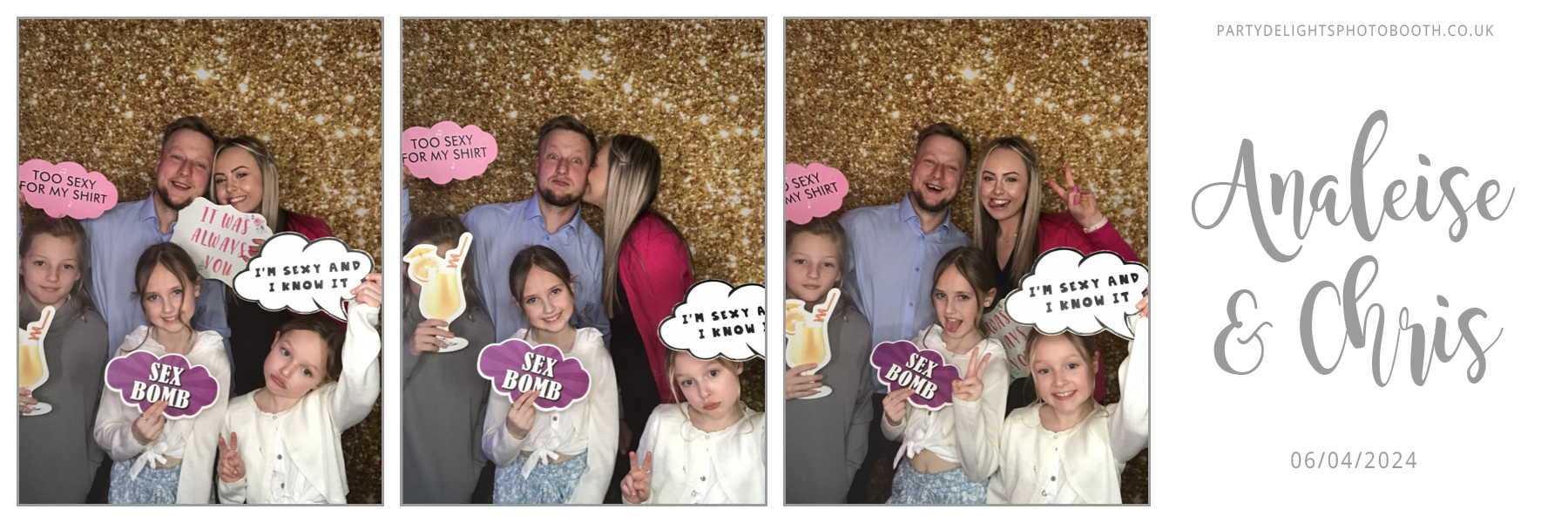 Chris & Analeise's Wedding | View more photos from the event at gallery.partydelightsphotobooth.co.uk/u/PartyDelightsPhotoBooth/Chris-Analeises-Wedding