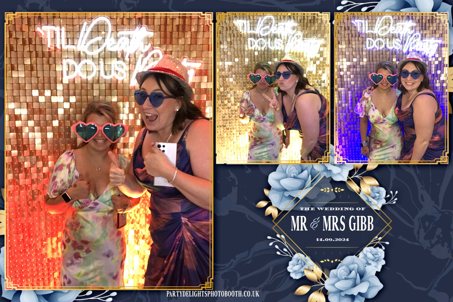 Chris Gibb & Bethan Bowdrey | View more photos from the event at gallery.partydelightsphotobooth.co.uk/u/PartyDelightsPhotoBooth/Chris-Gibb-Bethan-Bowdrey