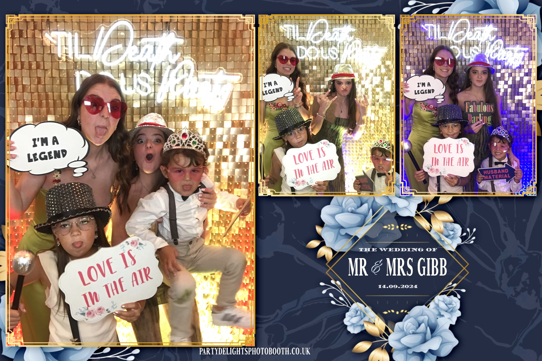 Chris Gibb & Bethan Bowdrey | View more photos from the event at gallery.partydelightsphotobooth.co.uk/u/PartyDelightsPhotoBooth/Chris-Gibb-Bethan-Bowdrey