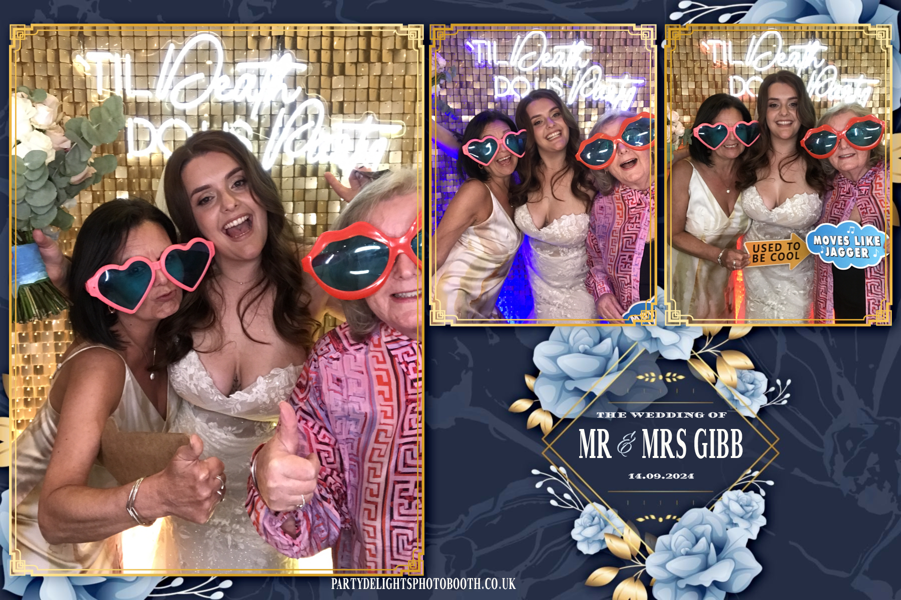 Chris Gibb & Bethan Bowdrey | View more photos from the event at gallery.partydelightsphotobooth.co.uk/u/PartyDelightsPhotoBooth/Chris-Gibb-Bethan-Bowdrey