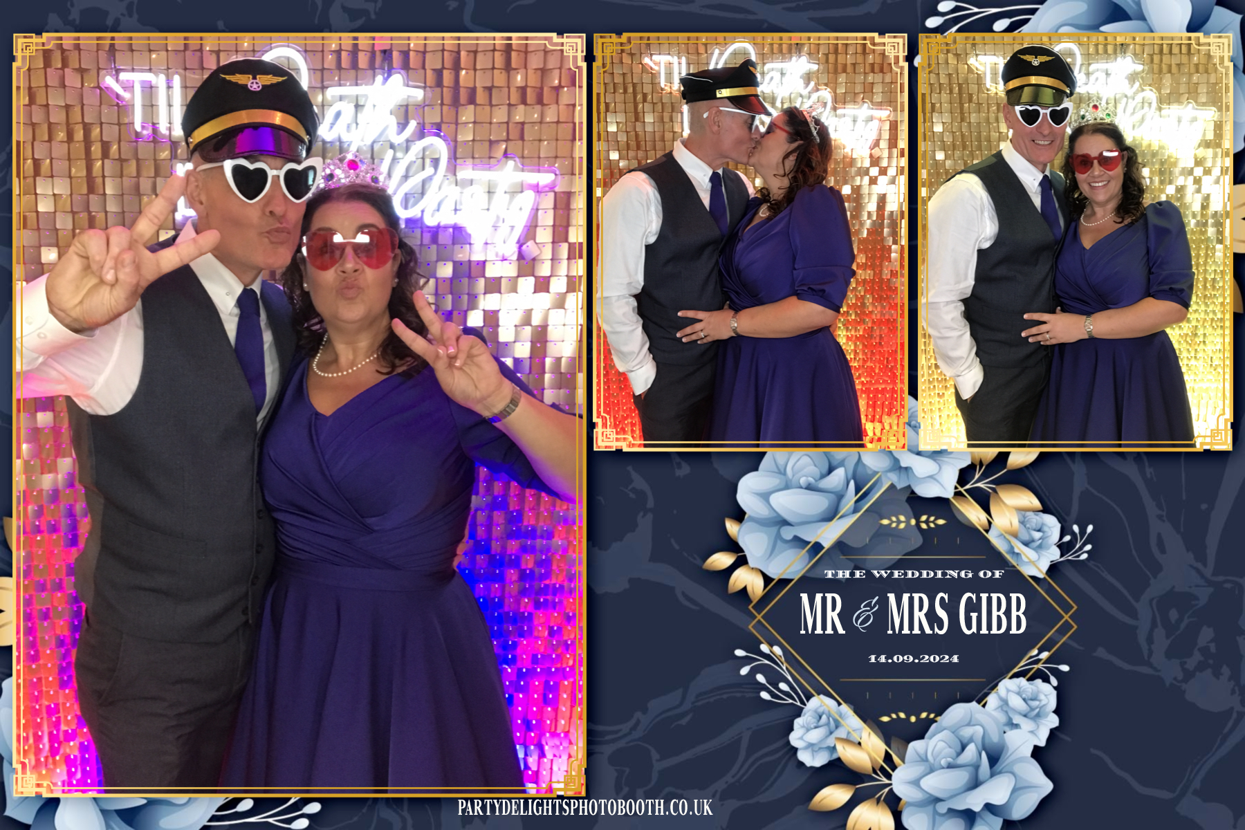 Chris Gibb & Bethan Bowdrey | View more photos from the event at gallery.partydelightsphotobooth.co.uk/u/PartyDelightsPhotoBooth/Chris-Gibb-Bethan-Bowdrey